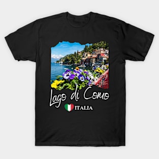 Lago Di Como / Como Lake Italy / Como Lake T-Shirt